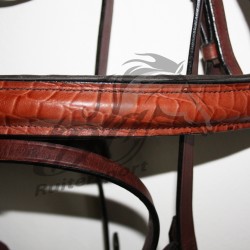 Hipponeiro trens hoofdstel bruin snake