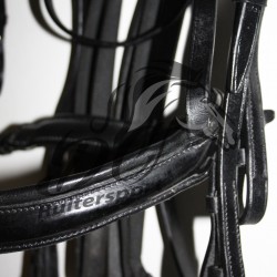 Hipponeiro Stang en Trens hoofdstel LAK zwart