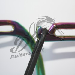 Hipponeiro veiligheids stijgbeugels elastiek regenboog