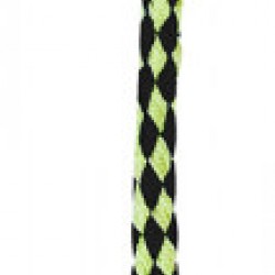 Halstertouw tweekleurig met karabijnhaak